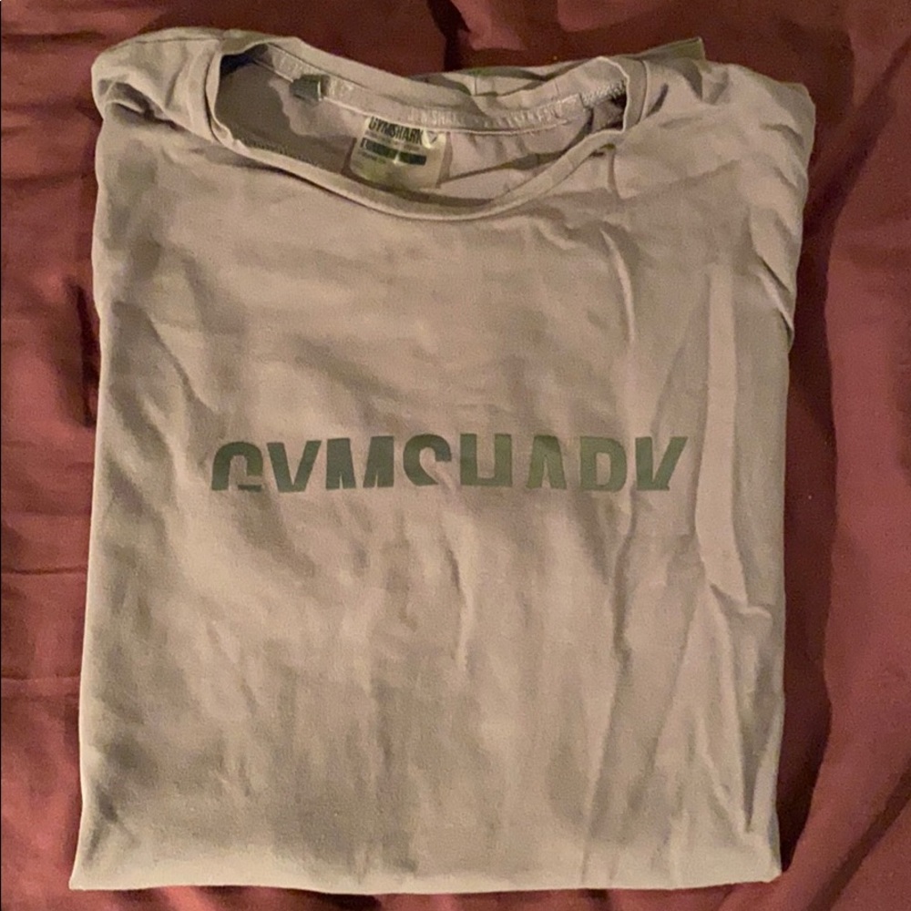 Gymshark Dark Grey Athletic Shirt Mens